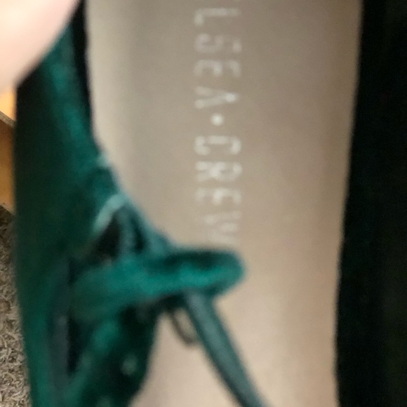 ANTHROPOLOGIE CHELSEA VELVET STRAPPY SHOE SZ 9.5 - Picture 7 of 7